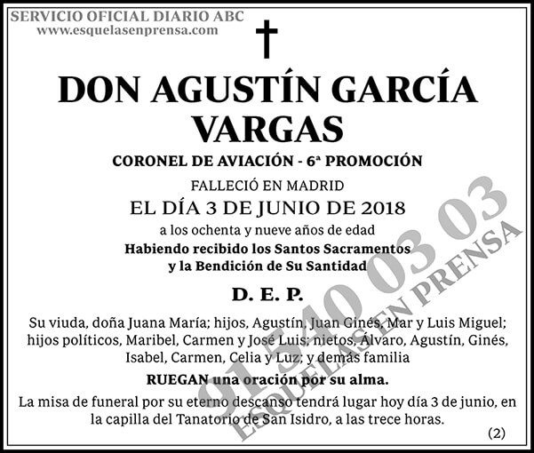 Agustín García Vargas